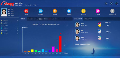 html內部OA辦公系統(tǒng)模板